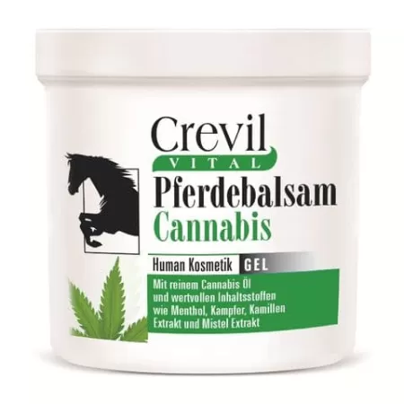 Gel Puterea Calului cu Canabis, Crevil, 250 ml