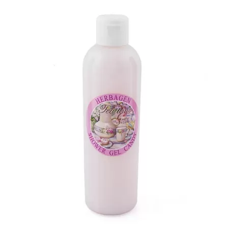 Gel de dus Tea Time Candy, Herbagen, 250 ml