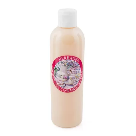 Gel de dus Tea Time cu mar cu Scortisoara, Herbagen, 250 ml