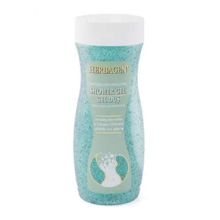 Gel de dus exfoliant anticelulita, Herbagen, 300 ml