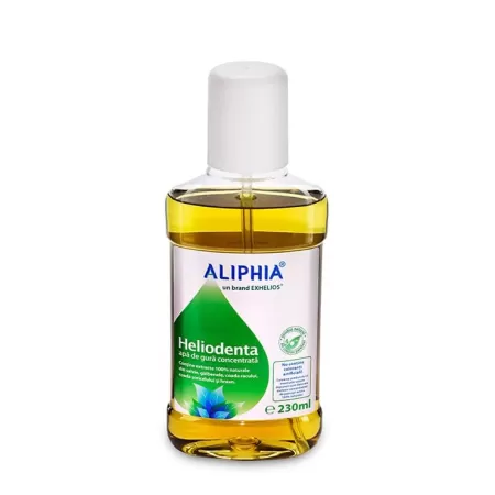Heliodenta, Apă de Gură Concentrată, 230 ml, Aliphia, Exhelios