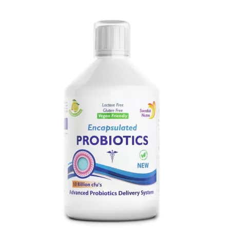 Probiotic Lichid cu Bifidobacterium lactis, 500 ml, Swedish Nutra