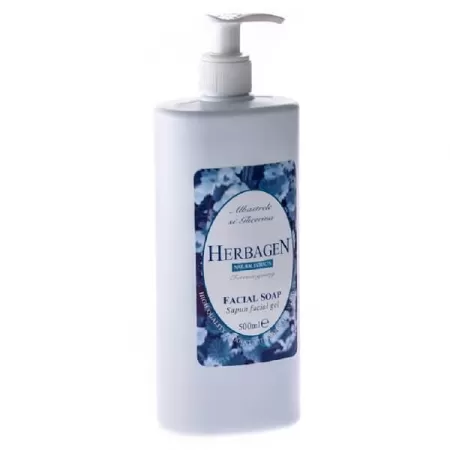 Sapun lichid facial, Herbagen, 500 ml
