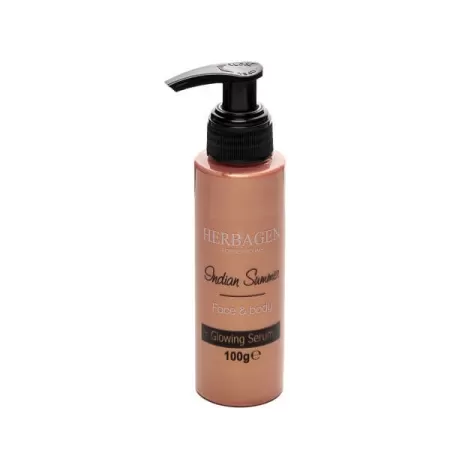 Ser stralucitor pentru fata si corp Indian Summer, Herbagen 100g