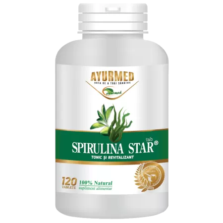 Spirulina Star, 100 tablete, Ayurmed