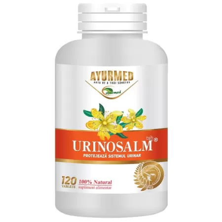 Urinosalm, 120 tablete, Ayurmed, Supliment pentru tractul urinar
