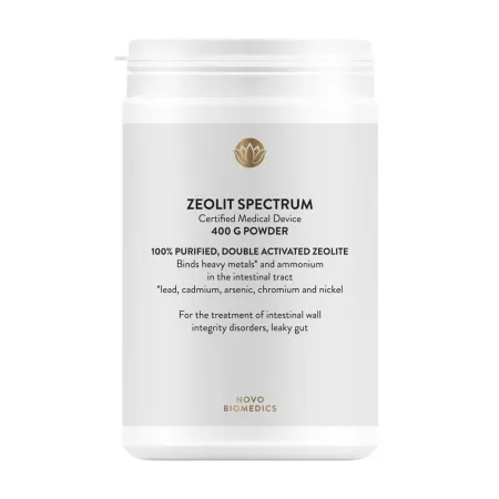 Zeolit Spectrum pulbere, 400g, Novo Biomedics