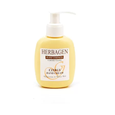 Crema de maini cu citrice, glicerina si ulei de masline, 100 ml, Herbagen