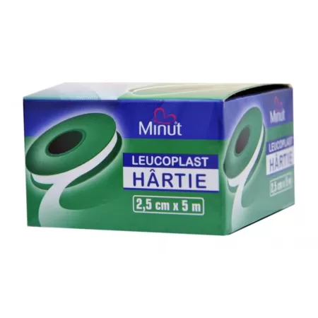 Leucoplast Hartie 2,5cm x 5m, Minut