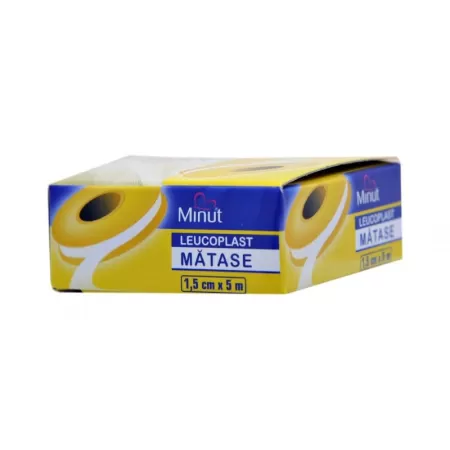 Leucoplast matase, 1,5cm x 5m, Minut