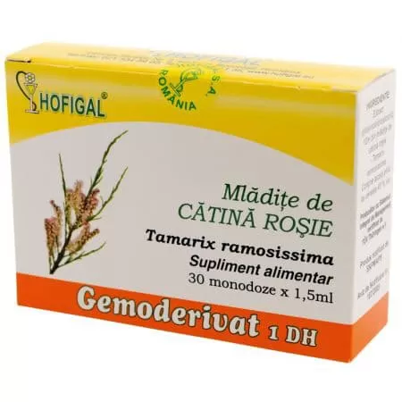 Gemoderivat Mladite de Catina Rosie, 30 monodoze, Hofigal