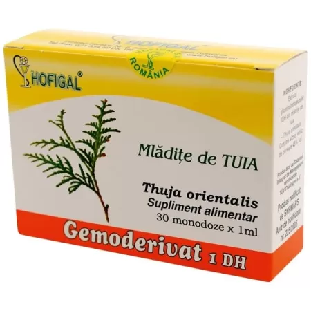 Mladite de Tuia Gemoderivat, 30 monodoze, Hofigal