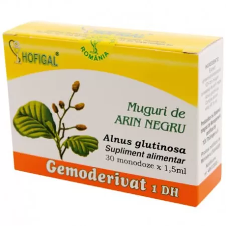 Gemoderivat Muguri de Arin Negru, 30 monodoze, Hofigal