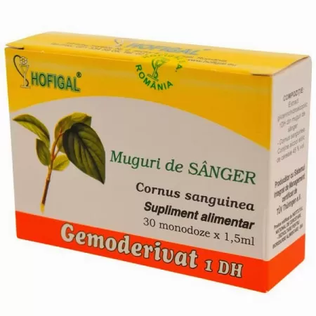 Muguri de Sanger Gemoderivat, 30 monodoze, Hofigal