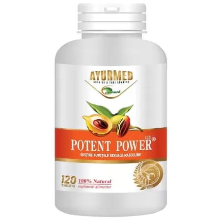 Potent Power, 120 tablete, Ayurmed