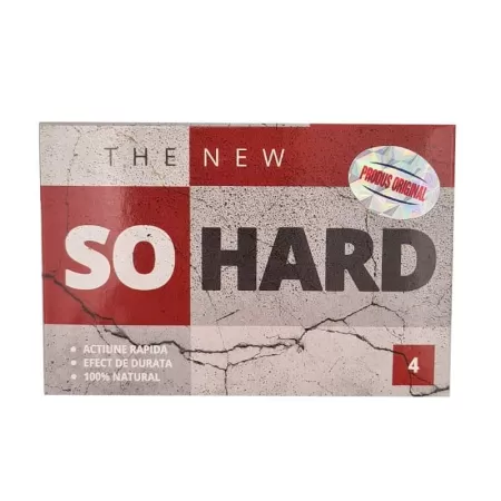 So Hard, 4 pastile, pentru erectii puternice